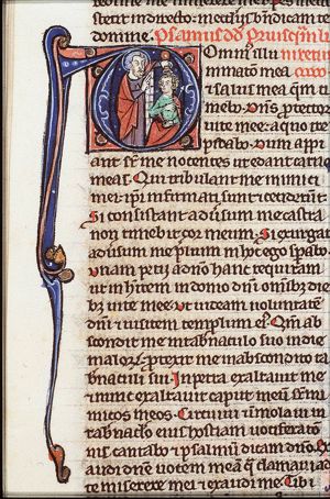 Samuel anoints David