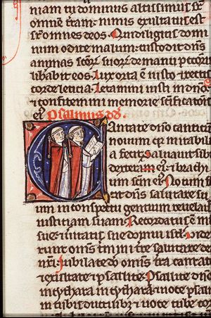 Monks singing