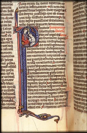 Solomon has his proverbs written down