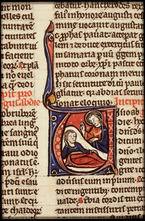 Obadiah seeing God in a vision