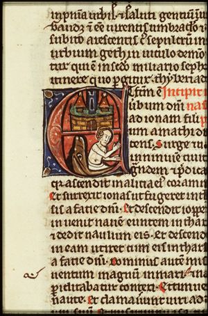 Nineveh; Jonah is cast up by the great fish