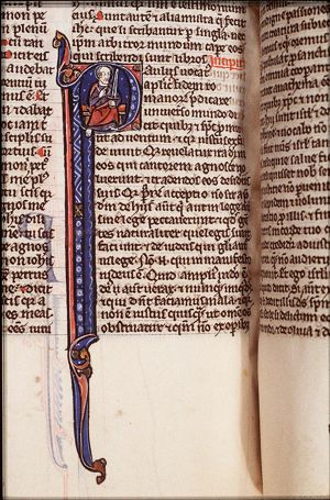 St. Paul holding a sword