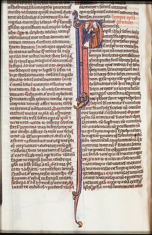 St. Paul speaking to St. Titus