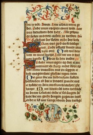 The tortures of Christ: Christ is flagellated
