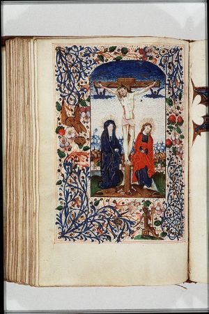 The Crucifixion, with Mary and St. John
