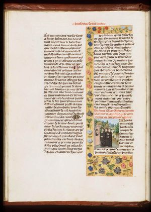 St. John of Egypt and three monks
