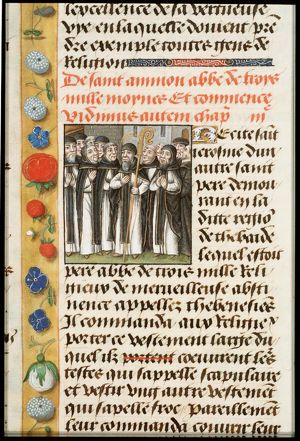 St. Ammon and his 3,000 monks
