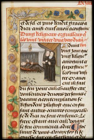 St. Pachomius and the proud monk