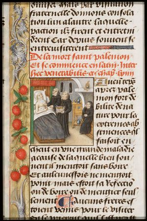 The death of St. Palaemon