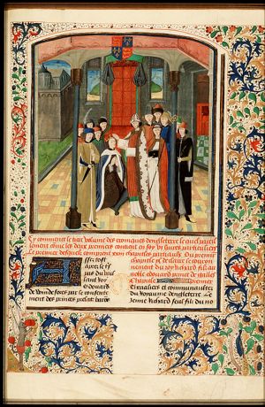 Richard II crowned king of England