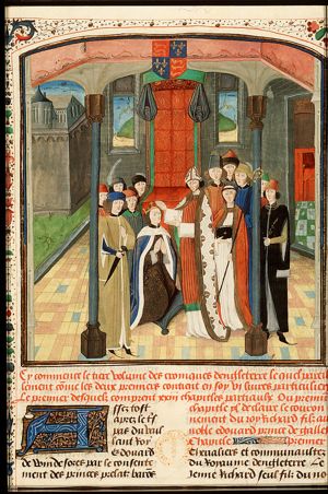 Richard II crowned king of England