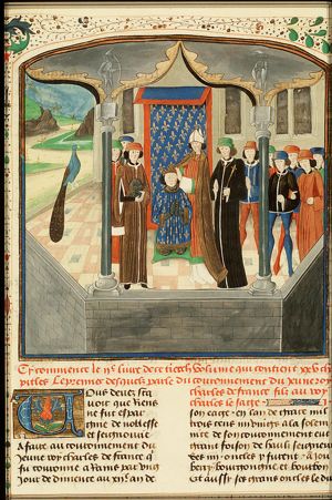 Charles VI crowned king of France