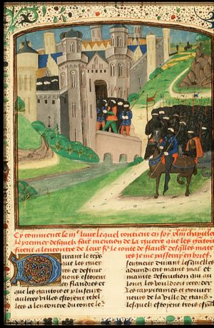 Philip of Artevelde and the citizens of Ghent(?)