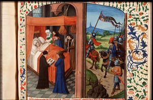 The deathbed of John IV of Brabant; departure of Philip the Good for Brabant