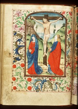 The Crucifixion, with Mary and St. John