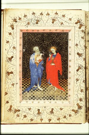 St. John the Baptist with the Lamb of God (Agnus Dei) and the Evangelist St. John with the poisoned chalice