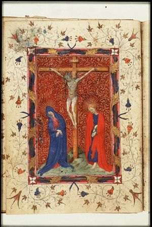 The Crucifixion, with Mary and St. John