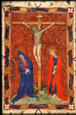 The Crucifixion, with Mary and St. John