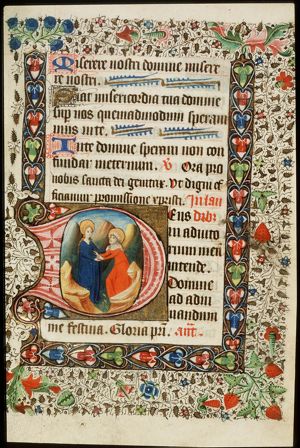 The Visitation: Mary meets St. Elisabeth
