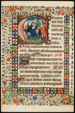 The Flight into Egypt: Mary, St. Joseph and the Christ-child on their way