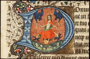 The Last Judgement: Christ raises the dead