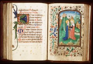 The Visitation: Mary meets St. Elisabeth