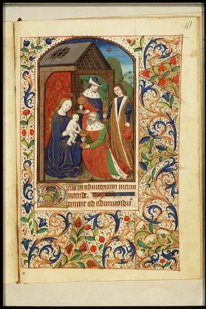 The adoration of the Christ-child by the Magi