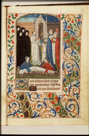 A burial on a graveyard