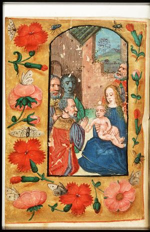 The adoration of the Christ-child by the Magi
