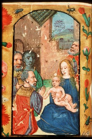 The adoration of the Christ-child by the Magi