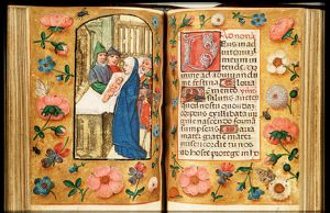 The presentation in the temple: Mary presents the Christ-child to Simeon