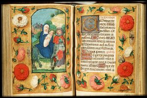 The Flight into Egypt: Mary, St. Joseph and the Christ-child on their way