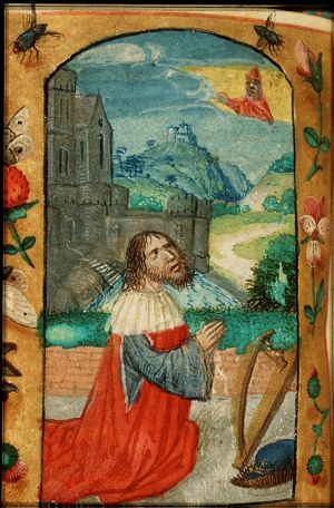 David at prayer