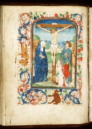 The Crucifixion, with Mary, St. John and St. Mary Magdalene