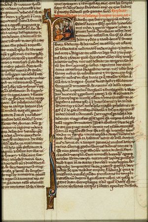 The Jews in Egypt receive a letter from a messenger