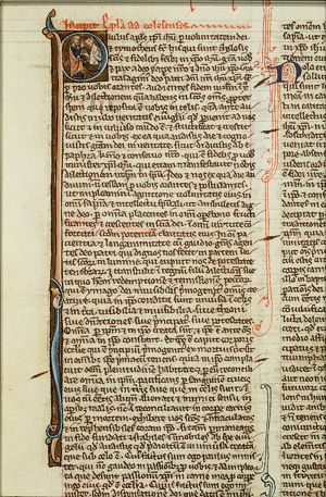 Saul is baptized by Ananias