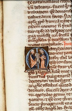 St. Paul and Synagoga(?)