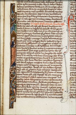 St. James the Less holding a book