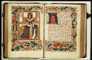 The Trinity: God the Father holding the crucifix (Mercy-Seat)