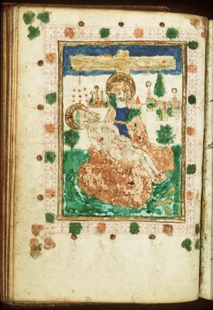 Pietà: Mary mourning the dead Christ