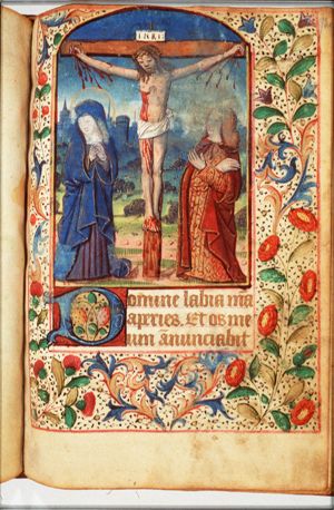 The Crucifixion, with Mary and St. John