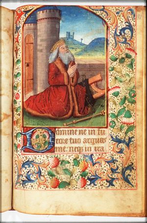 David at prayer