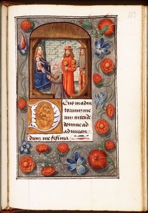 The adoration of the Christ-child by the Magi