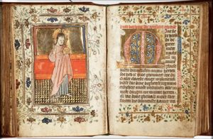 Salvator Mundi: Christ making a blessing gesture and holding an orb