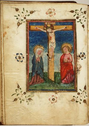 The Crucifixion, with Mary and St. John