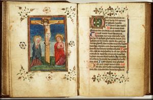 The Crucifixion, with Mary and St. John