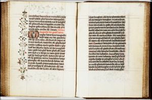 St. Augustine, Bishop of Hippo, holding a heart