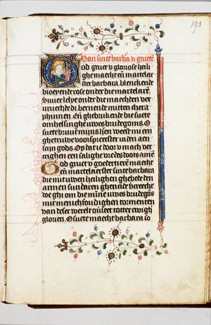 St. Barbara