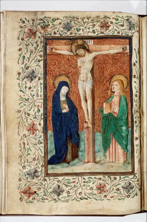 The Crucifixion, with Mary and St. John