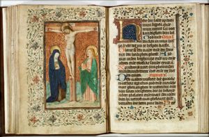 The Crucifixion, with Mary and St. John